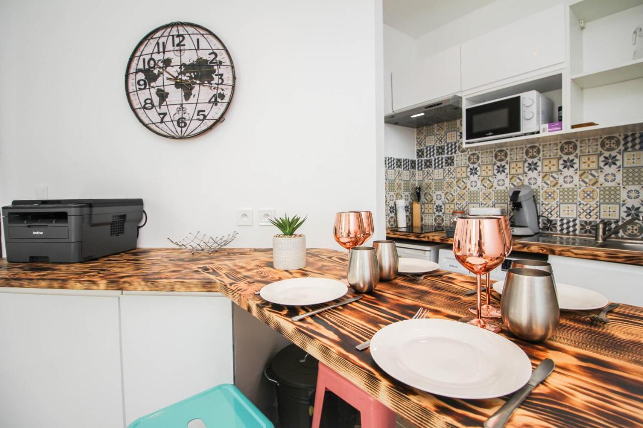 Charmant T2 En Coeur De Ville - 2 Lits + Lit Bebe - Wifi - Imprimante Καρκασόν Εξωτερικό φωτογραφία